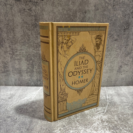 the iliad and the odyssey book, by homer, 2013 Leather image 1