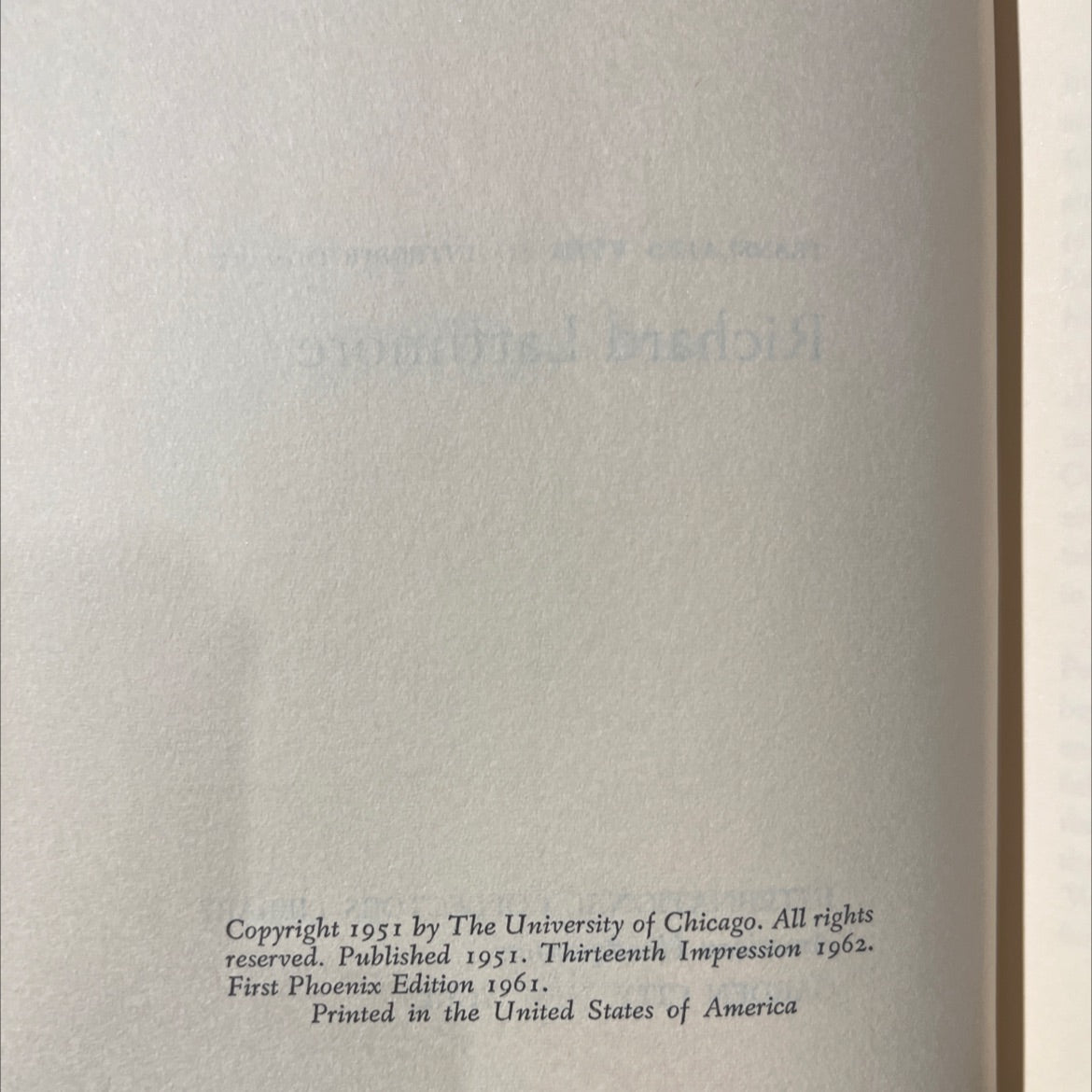 the iliad book, by homer, 1962 Hardcover image 3