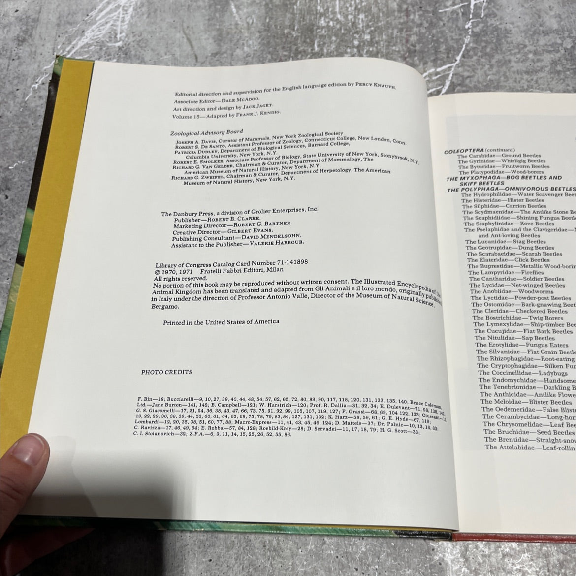 the illustrated animal encyclopedia of the danbury press kingdom book, by percy knauth, 1971 Hardcover image 3