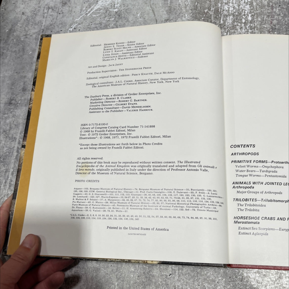 the illustrated animal encyclopedia of the kingdom book, by herbert kondo, 1972 Hardcover image 3