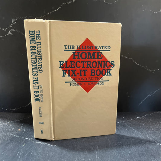 the illustrated home electronics fix-it book book, by homer l. davidson, 1988 Hardcover image 1