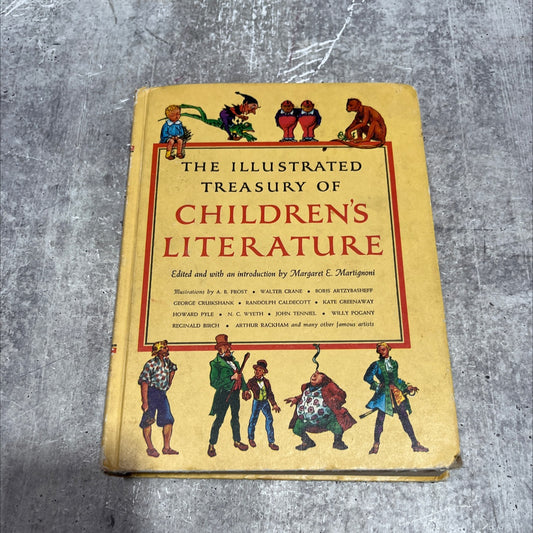the illustrated treasury of children's literature book, by margaret e. martignoni, 1955 Hardcover image 1