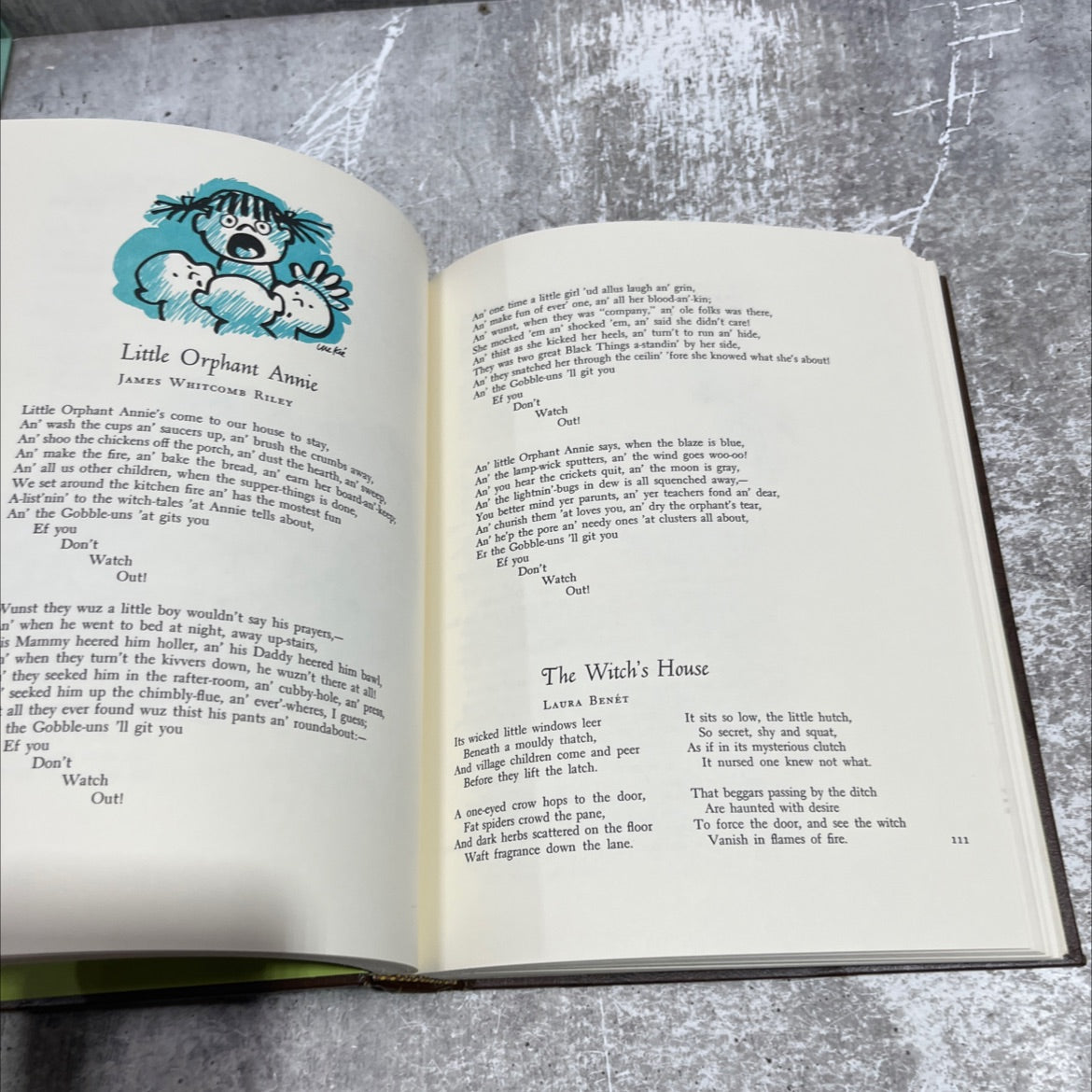 the illustrated treasury of poetry for children book, by david ross, 1970 Hardcover image 4