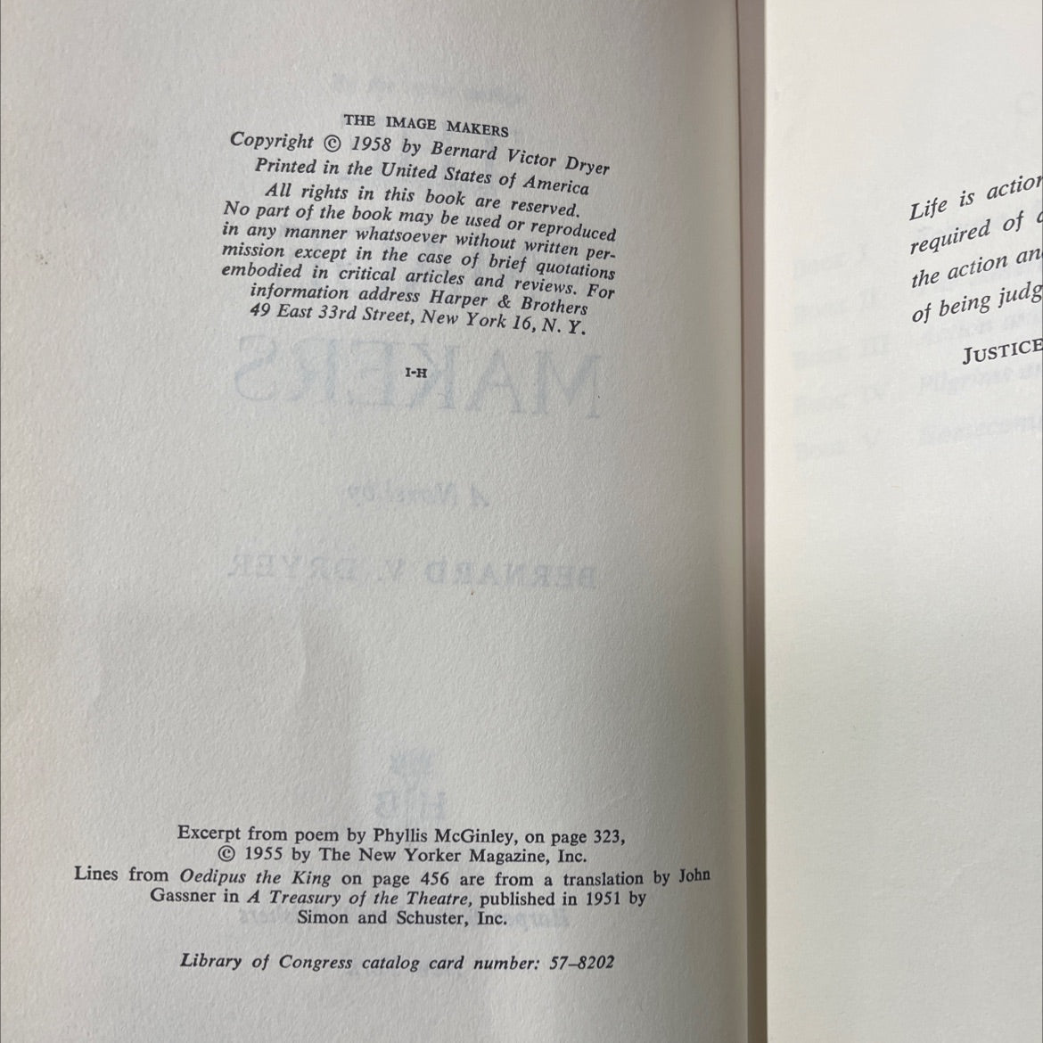 the image makers book, by bernard v. dryer, 1958 Hardcover image 3