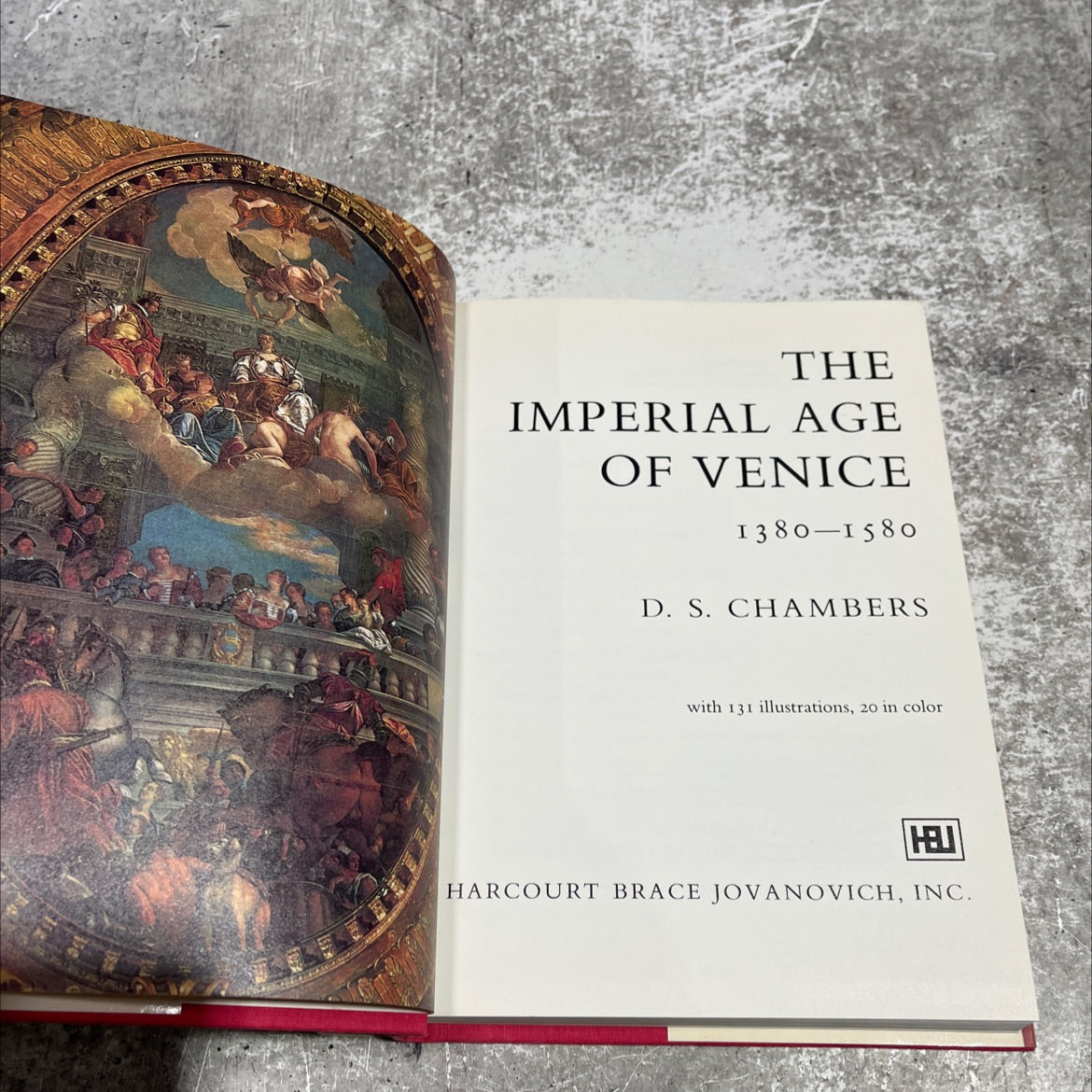 the imperial age of venice 1380-1580 book, by d. s. chambers, 1970 Hardcover image 2
