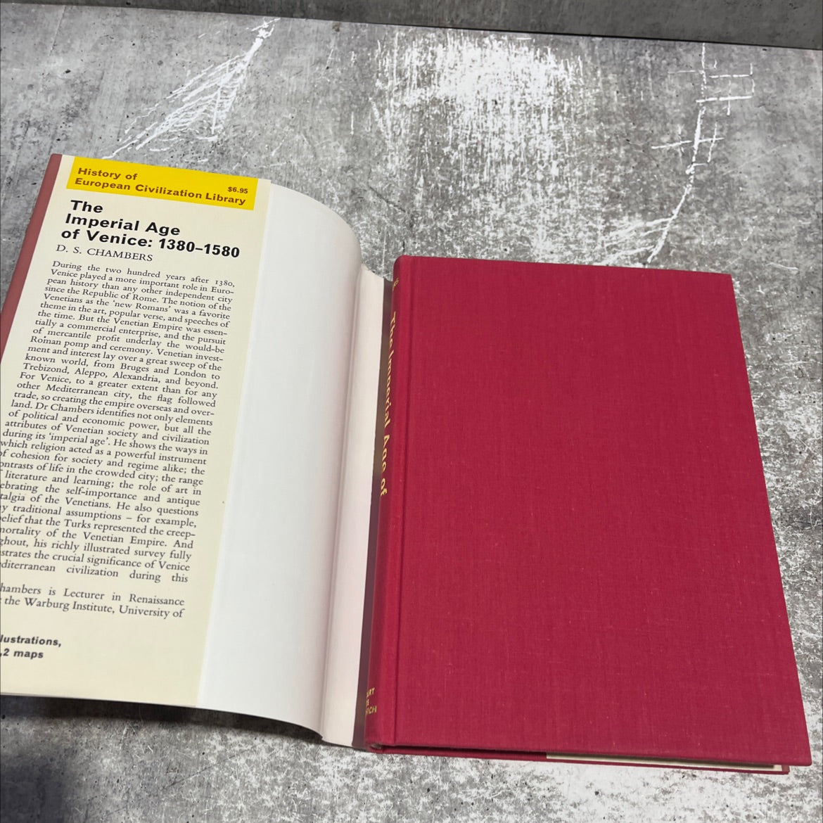 the imperial age of venice 1380-1580 book, by d. s. chambers, 1970 Hardcover image 4