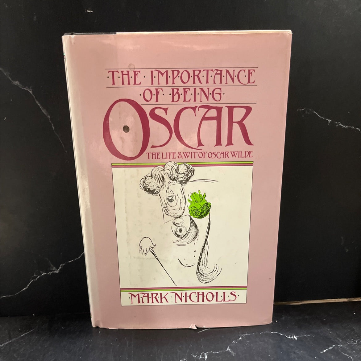 the importance of being oscar book, by Mark Nicholls, 1980 Hardcover image 1