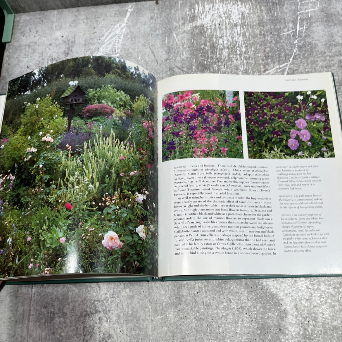 the impressionist garden book, by Derek Fell, 1994 Hardcover image 4