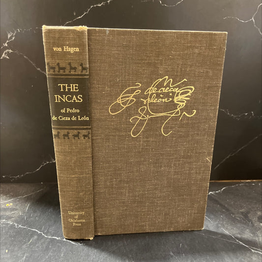 the incas book, by pedro de cieza de león, 1959 Hardcover image 1