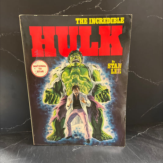the incredible hulk book, by stan lee, 1978 Paperback image 1