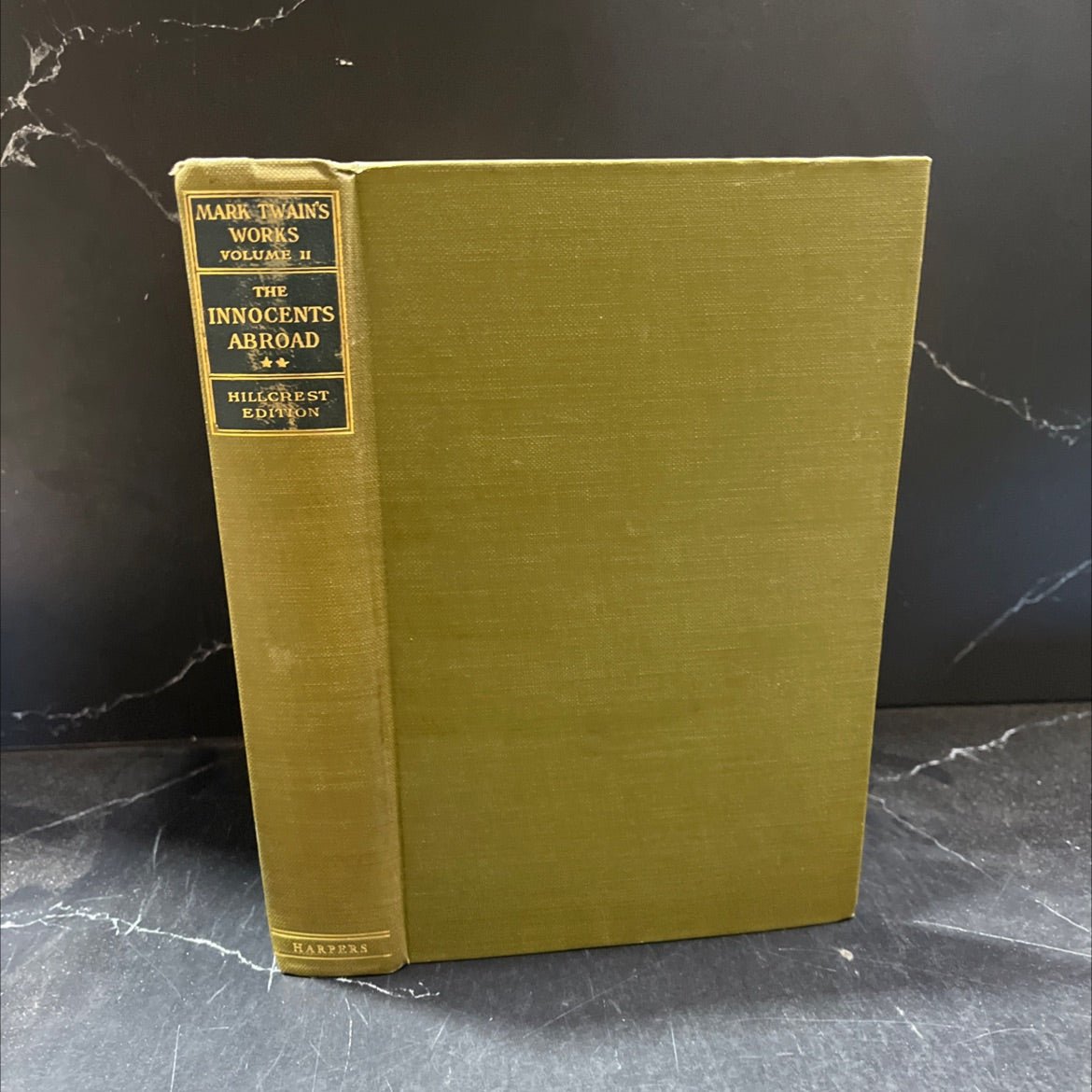 the innocents abroad or the new pilgrims' progress book, by mark twain, 1906 Hardcover image 1
