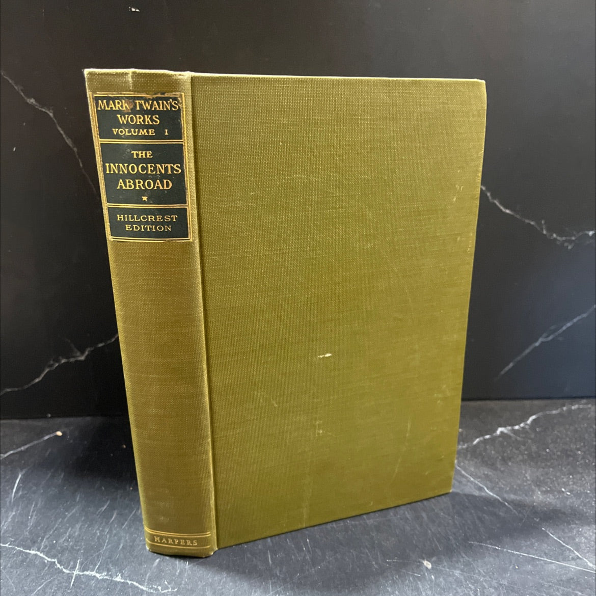 the innocents abroad or the new pilgrims' progress book, by mark twain, 1906 Hardcover image 1