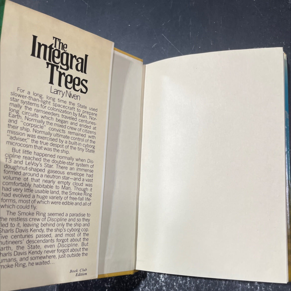 the integral trees book, by larry niven, 1983 Hardcover image 4