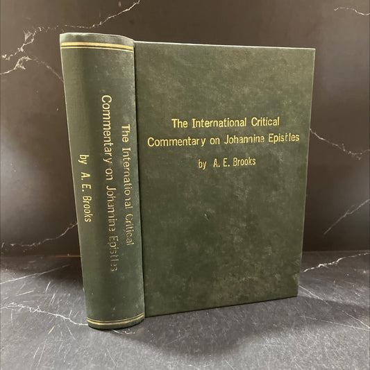 the international critical commentary a critical and exegetical commentary on the johannine epistles book, by rev. image 1