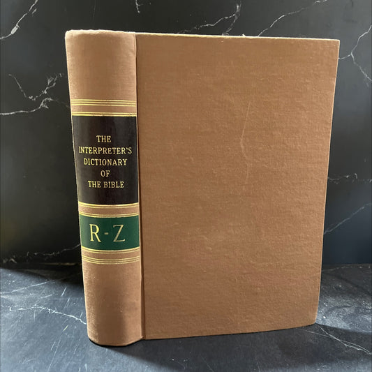 the interpreter's dictionary of the bible an illustrated encyclopedia book, by uel terrien, john knox, 1962 Hardcover image 1