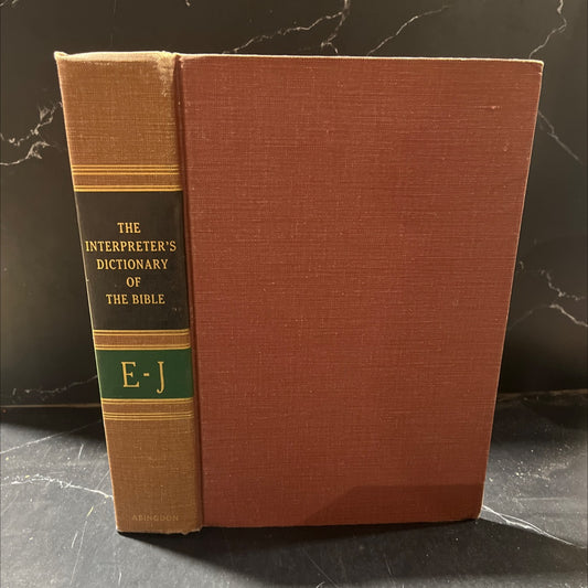 the interpreter's dictionary of the bible an illustrated encyclopedia book, by nox, errien, 1962 Hardcover image 1