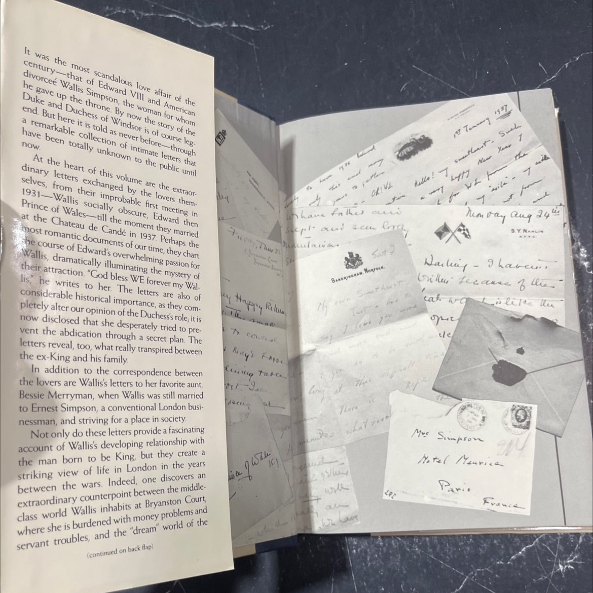 the intimate correspondence of the duke and duchess of windsor book, by michael bloch, 1986 Hardcover image 4