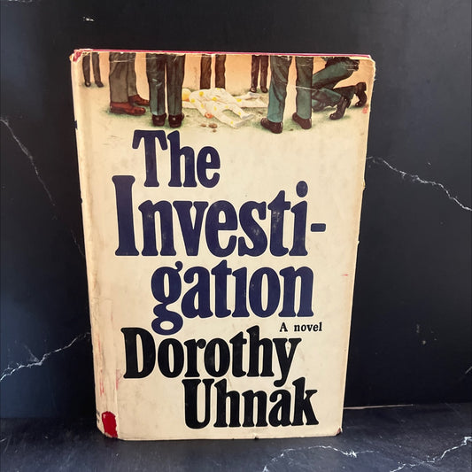 the investigation book, by dorothy uhnak, 1977 Hardcover image 1