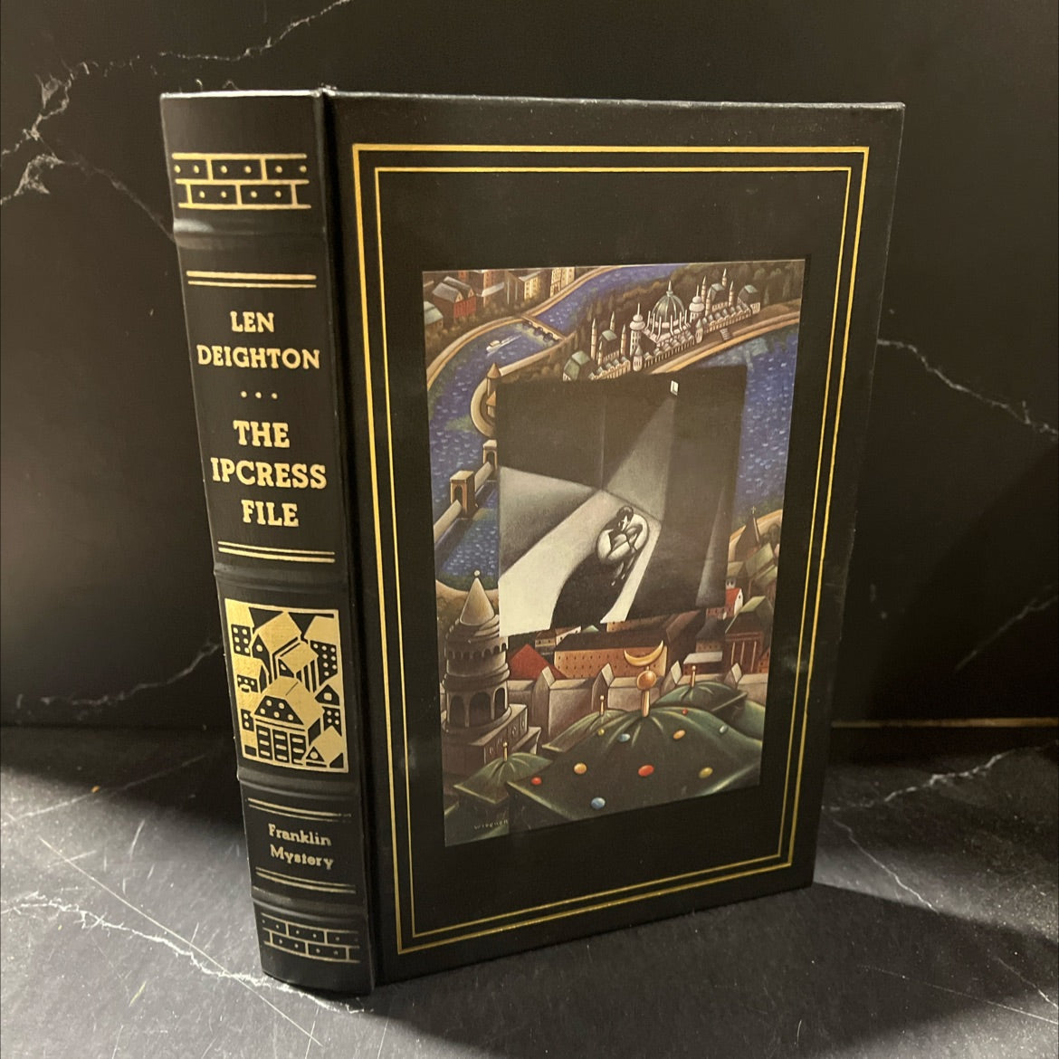 the ipcress file book, by Len Deighton, 1988 Hardcover image 1