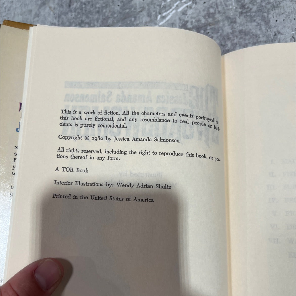 the jessica amanda salmonson swordswoman book, by Jessica Amanda Salmonson, 1982 Hardcover image 3