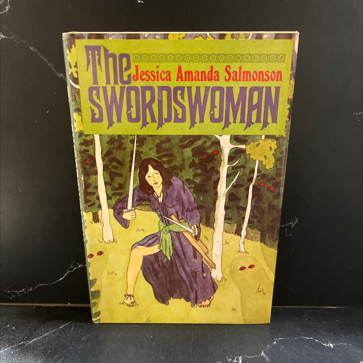 the jessica amanda salmonson swordswoman book, by Jessica Amanda Salmonson, 1982 Hardcover image 1
