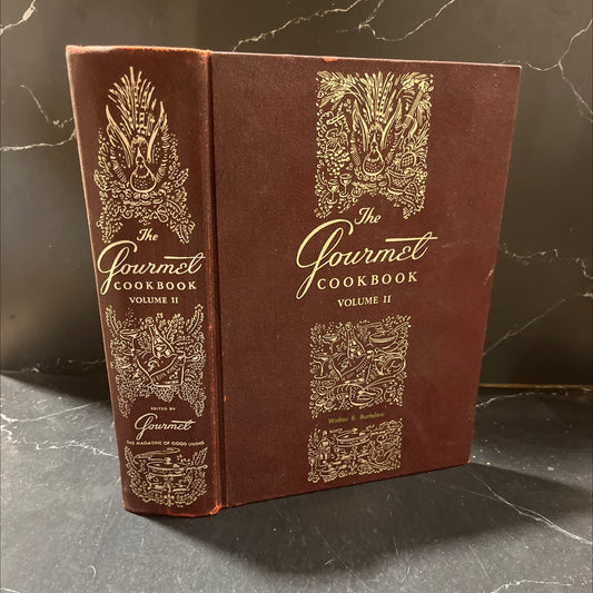 the jourmet cookbook volume ii revised book, by gourmet, inc., 1965 Hardcover image 1