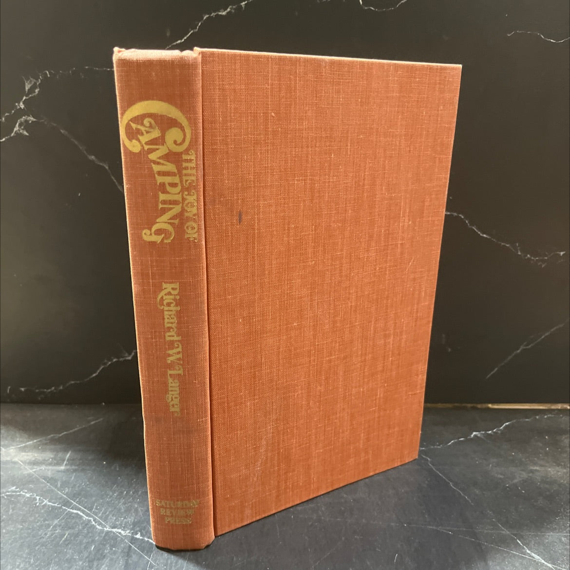 the joy of camping book, by richard w. langer, 1973 Hardcover image 1