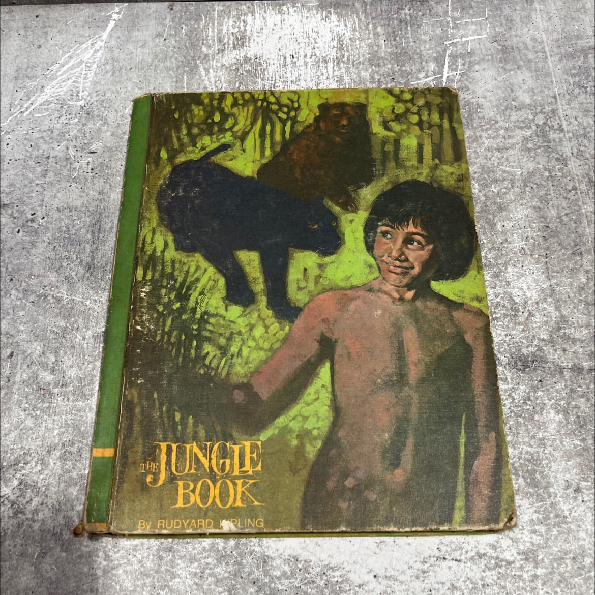 the jungle book book, by rudyard kipling, 1968 Hardcover image 1
