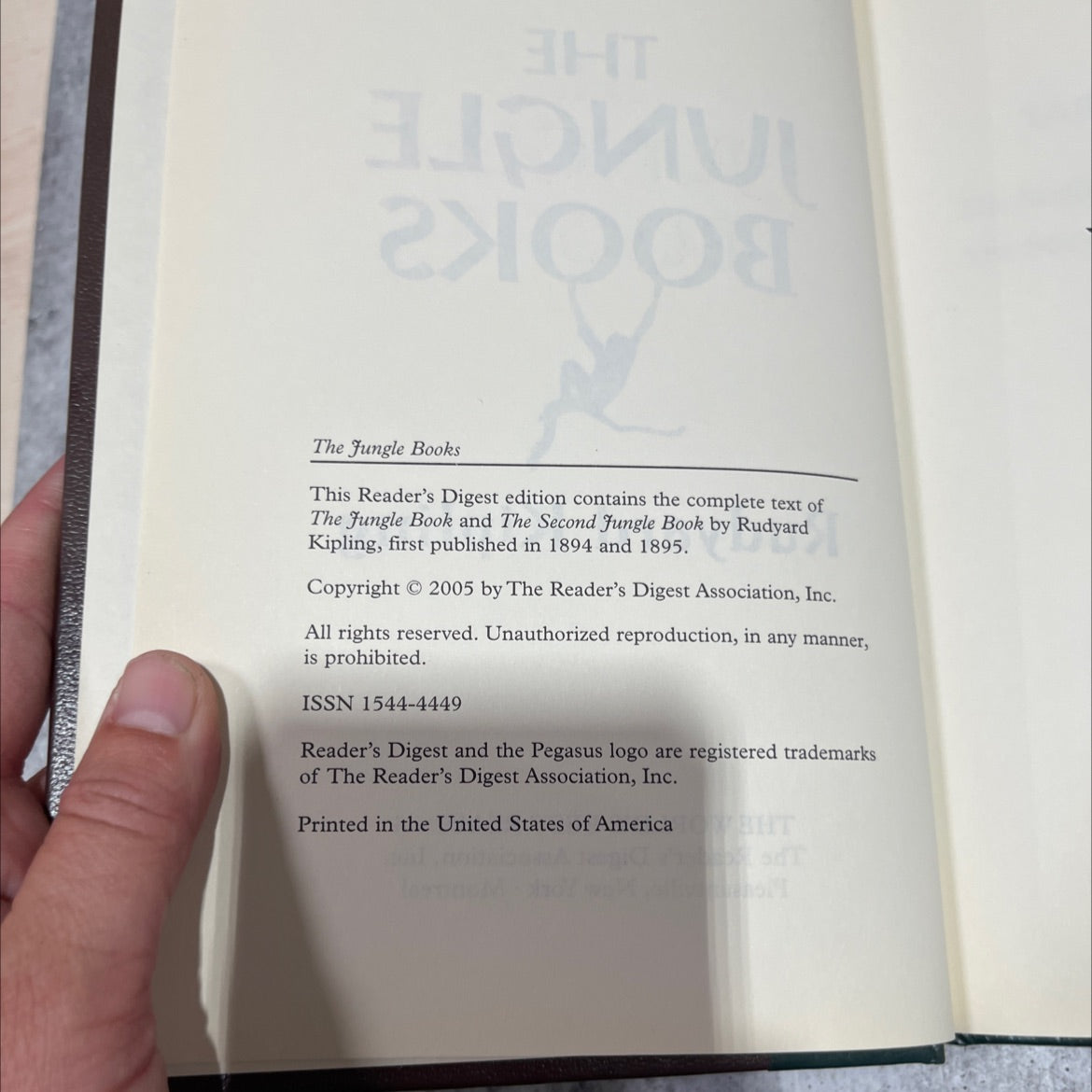the jungle books book, by rudyard kipling, 2005 Leather image 3