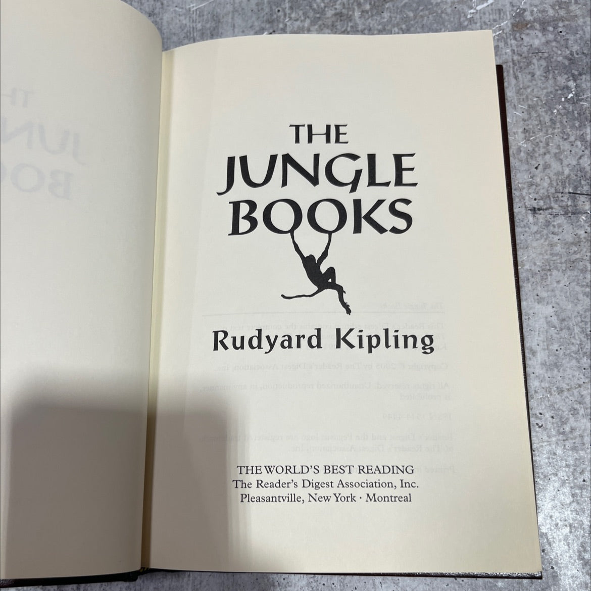 the jungle books book, by rudyard kipling, 2005 Leather image 2