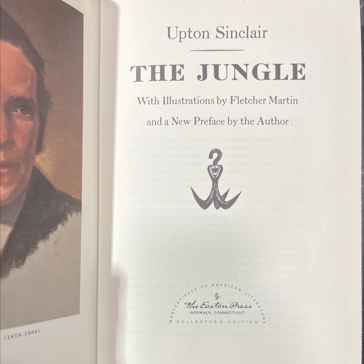 the jungle book, by upton sinclair, 1965 Leather image 2