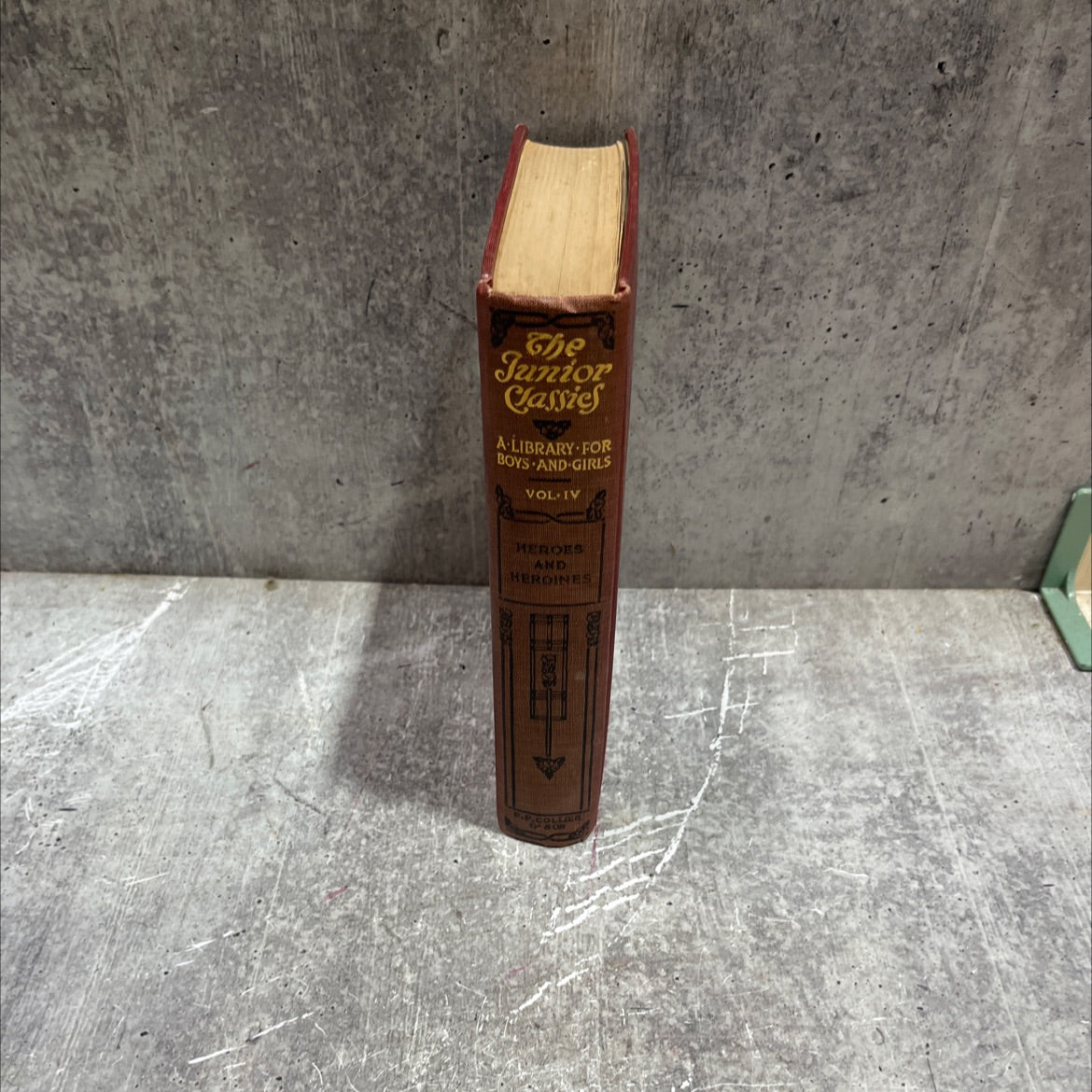 the junior classics selected and arranged by william patten volume four heroes and heroines of chivalry book, by image 4