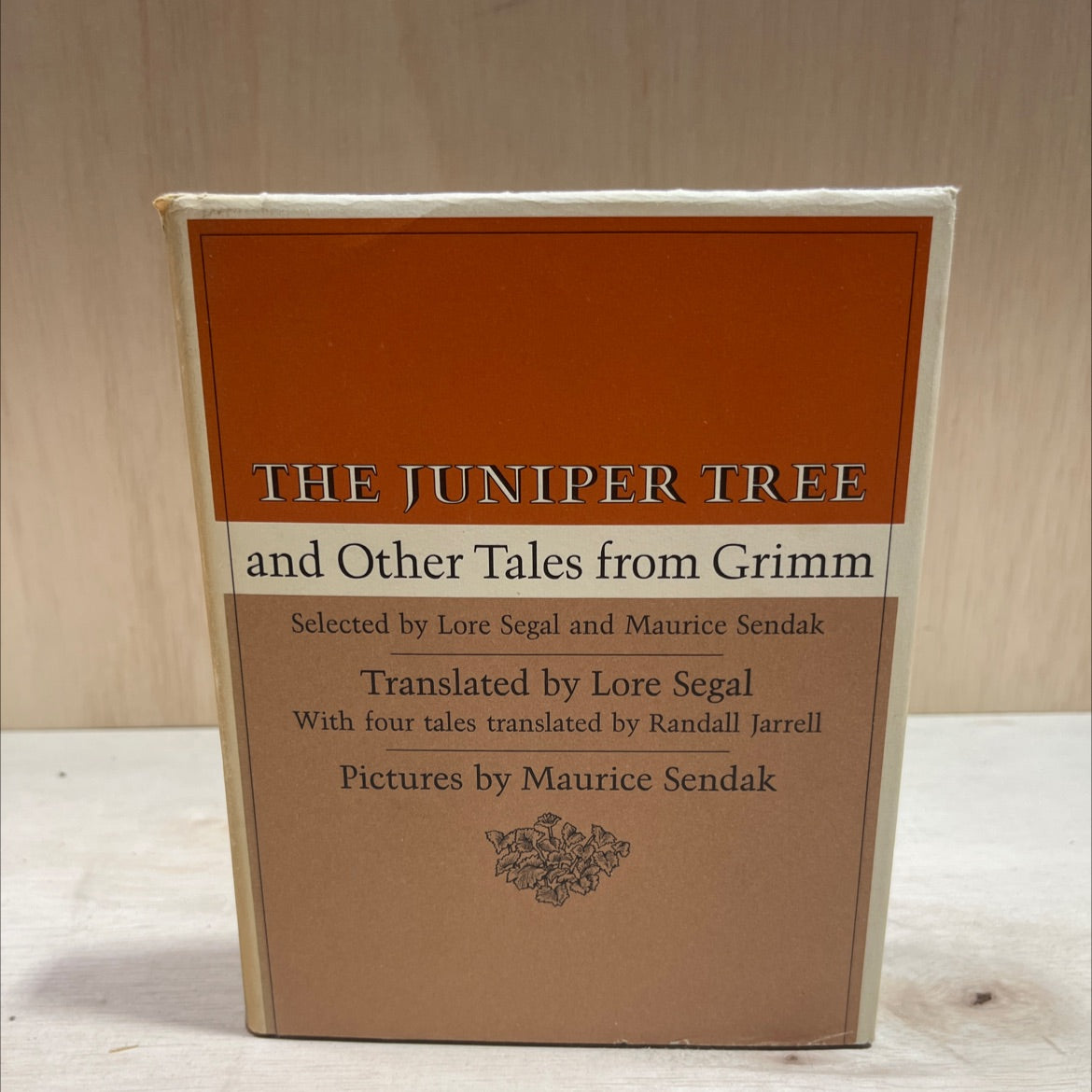 the juniper tree and other tales from grimm book, by lore segal and maurice sendak, 1973 Hardcover image 1
