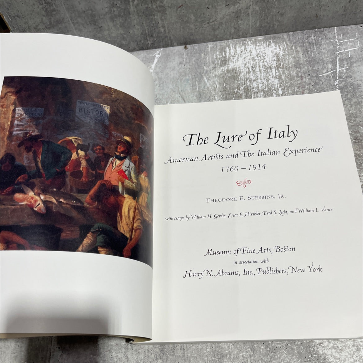 the jure of italy american artists and the italian experience 1760-1914 book, by theodore e. stebbins, jr., 1992 image 2