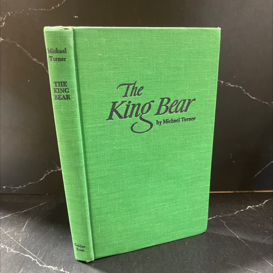 the king bear book, by michael turner, 1968 Hardcover image 1