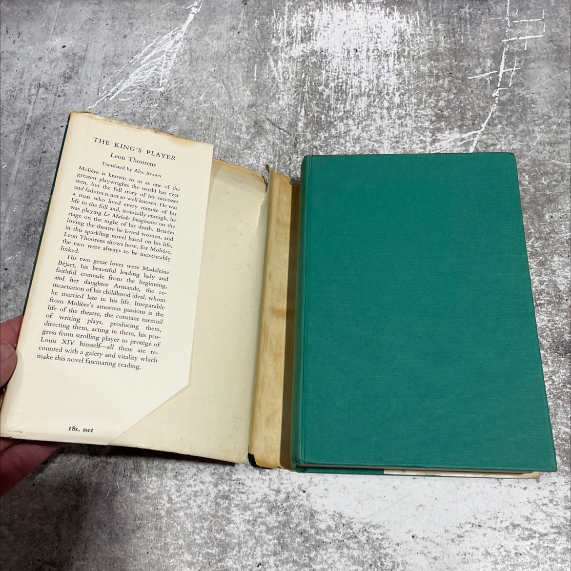 the king's player book, by leon thoorens, 1960 Hardcover image 4