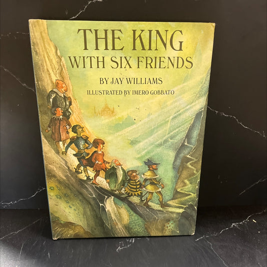 the king with six friends book, by jay williams, 1968 Hardcover image 1