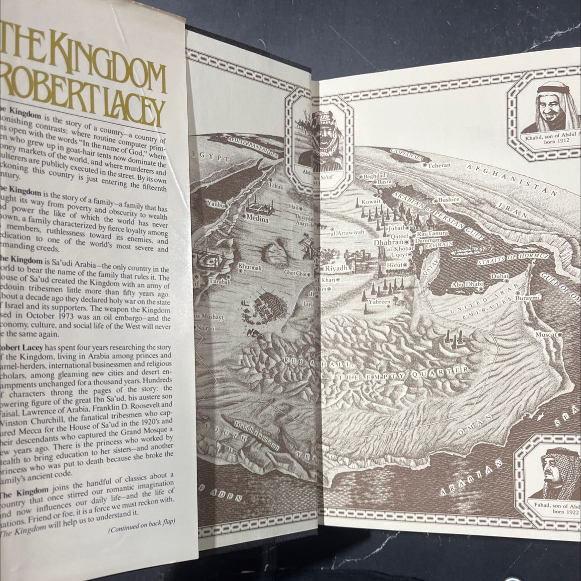 the kingdom book, by Robert Lacey, 1981 Hardcover image 4