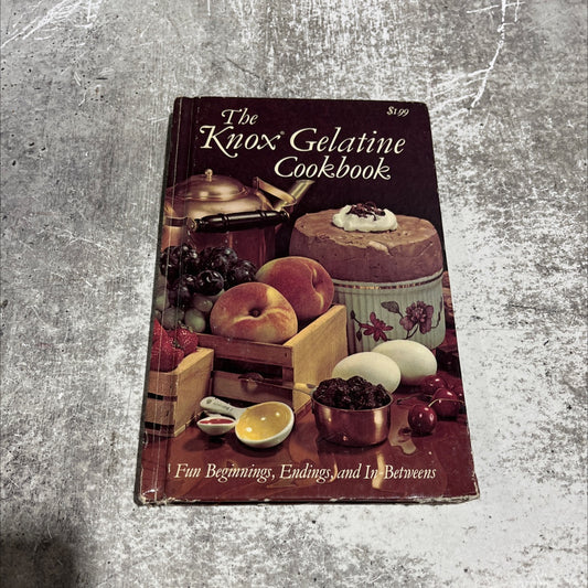 the knox gelatine cookbook book, by unknown, 1977 Hardcover image 1
