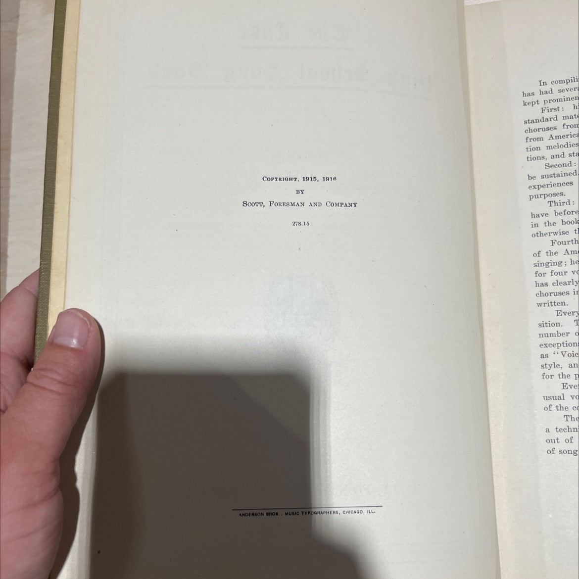 the lake high school song book book, by william alfred white, 1918 Hardcover image 3