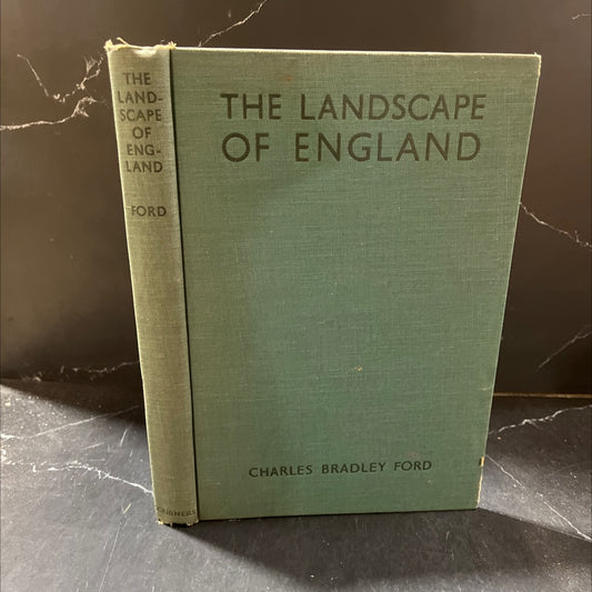 the landscape of england book, by charles bradley ford, 1933 Hardcover image 1