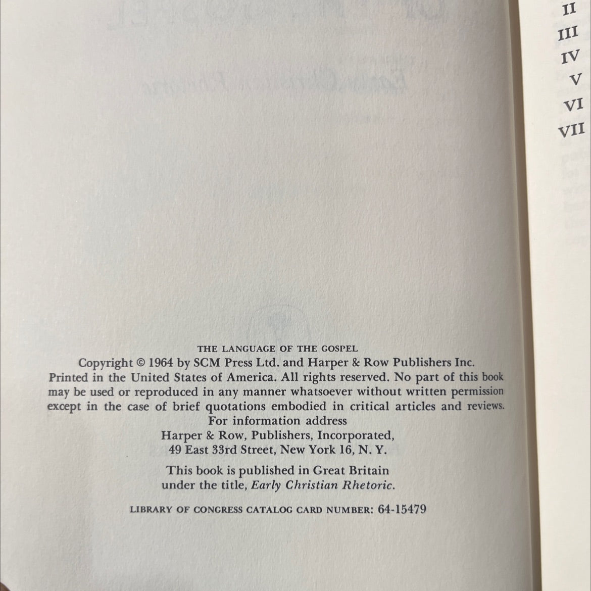 the language of the gospel book, by amos n. wilder, 1964 Hardcover image 3