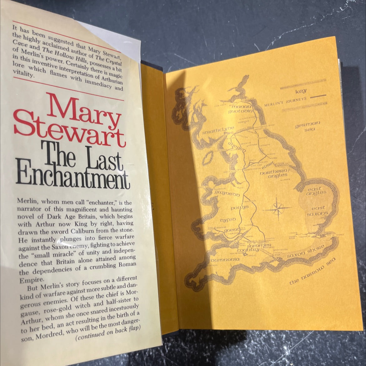 the last enchantment book, by Mary Stewart, 1979 Hardcover image 4