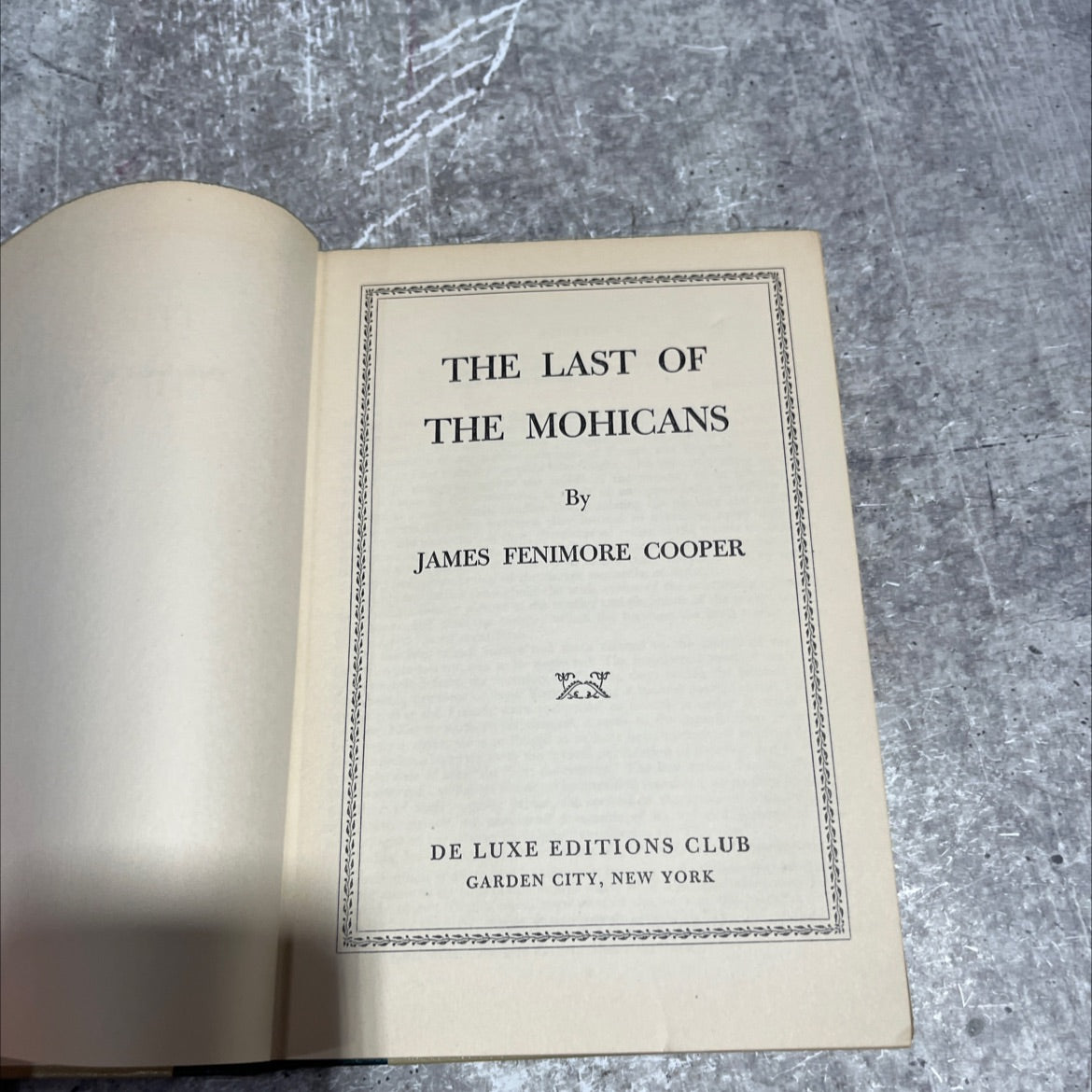 the last of the mohicans book, by james fenimore cooper, 1970 Hardcover image 2