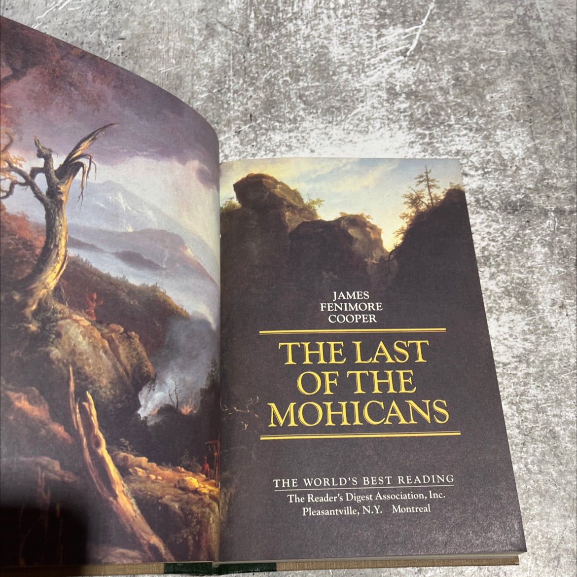 the last of the mohicans book, by james fenimore cooper, 1984 Hardcover image 2