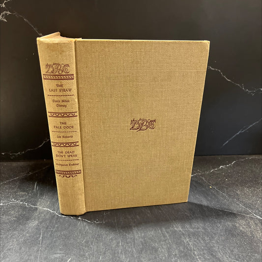 the last straw book, by doris miles disney, 1954 Hardcover image 1