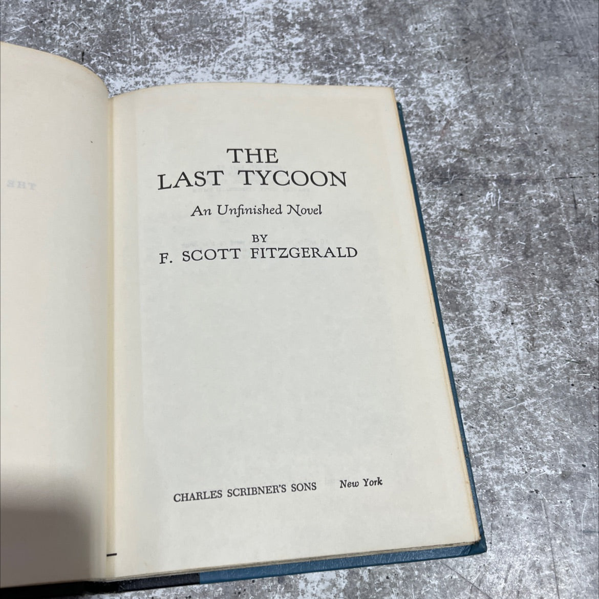 the last tycoon an unfinished novel book, by f. scott fitzgerald, 1969 Hardcover image 2