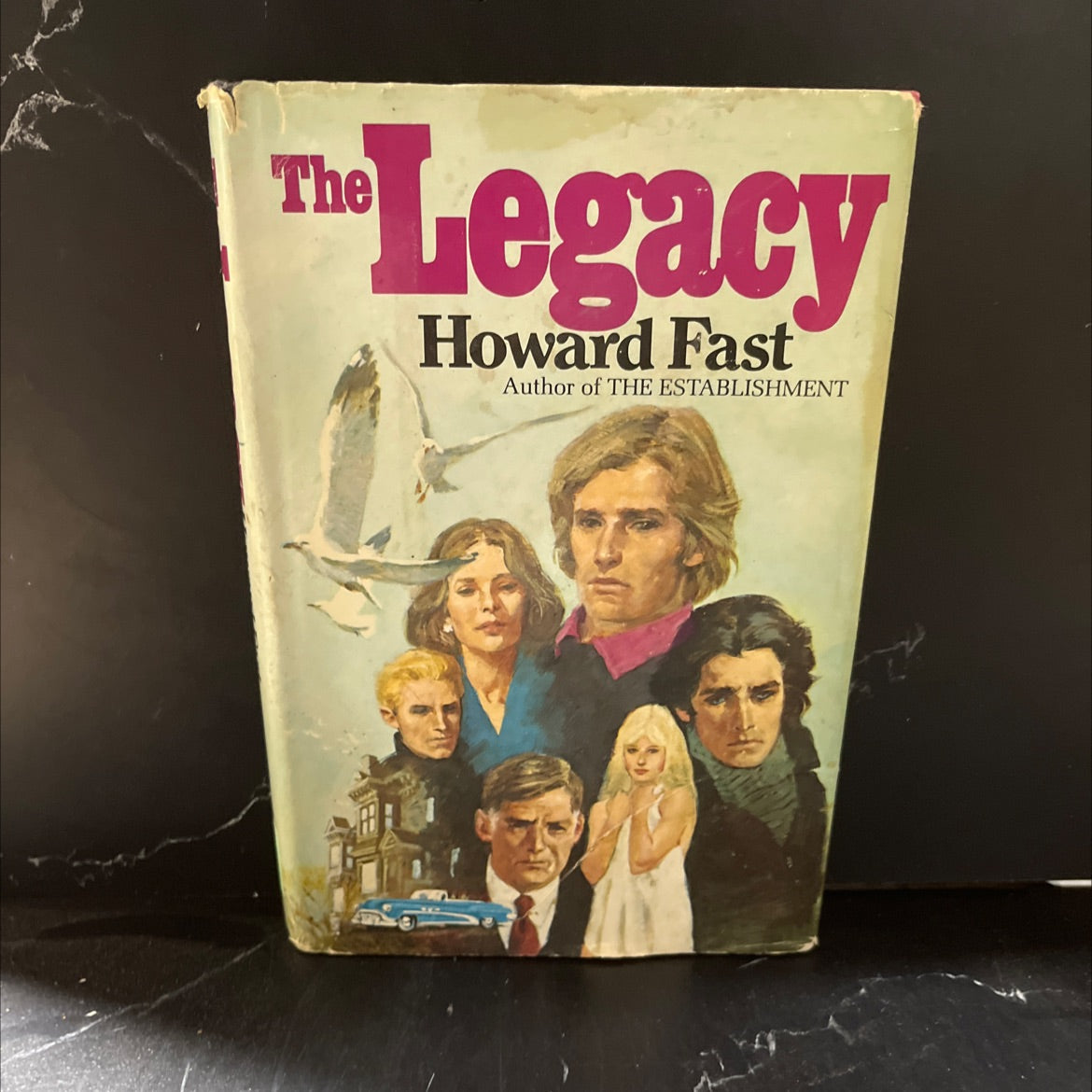 the legacy book, by howard fast, 1981 Hardcover image 1