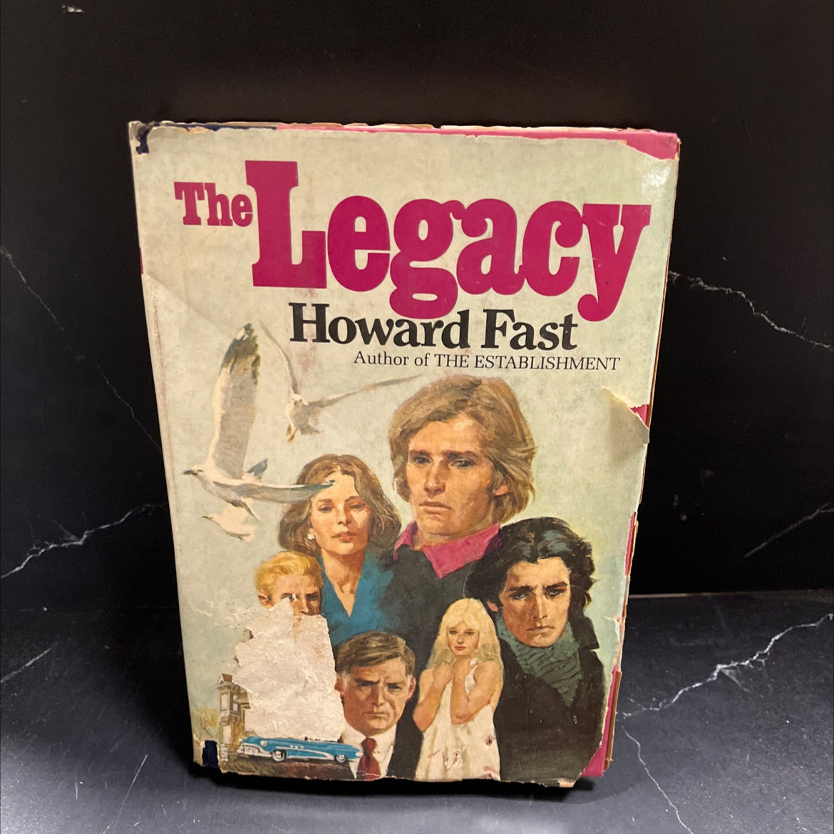 the legacy book, by howard fast, 1981 Hardcover image 1