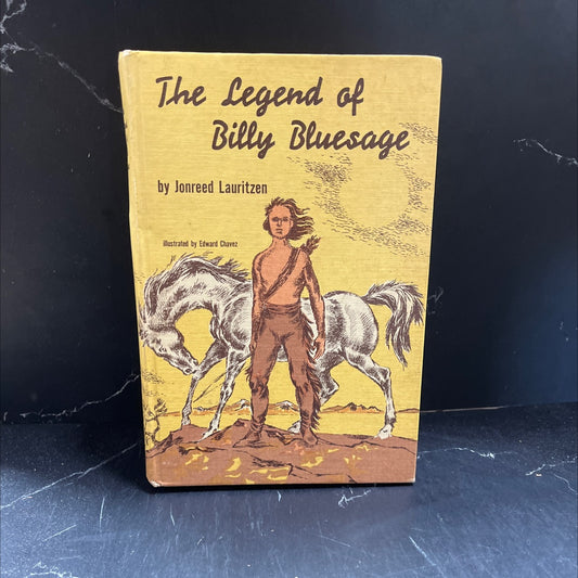 the legend of billy bluesage book, by jonreed lauritzen, 1961 Hardcover image 1